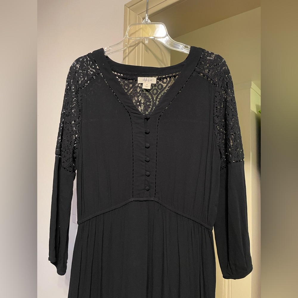Long Black Dress